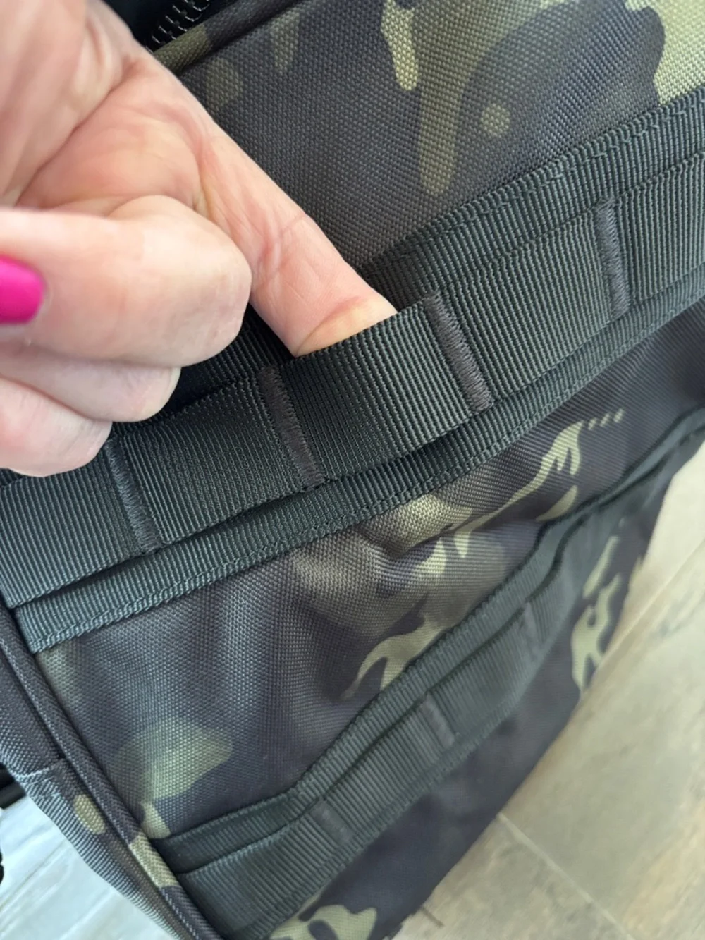 Highland Tactical Winchester Duffle,Molle Webbing,removable straps,compartments